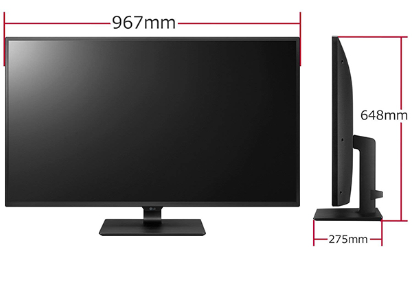 桜瑪瑙 LG 4Kモニター 43UD79T-B 4分割可能 | mcshoescolombia.com.co